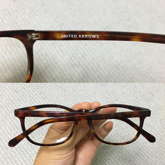 UNITED ARROWS(ユナイテッドアローズ)の【美品】UNITED ARROWS メガネ べっ甲 レディースのファッション小物(サングラス/メガネ)の商品写真