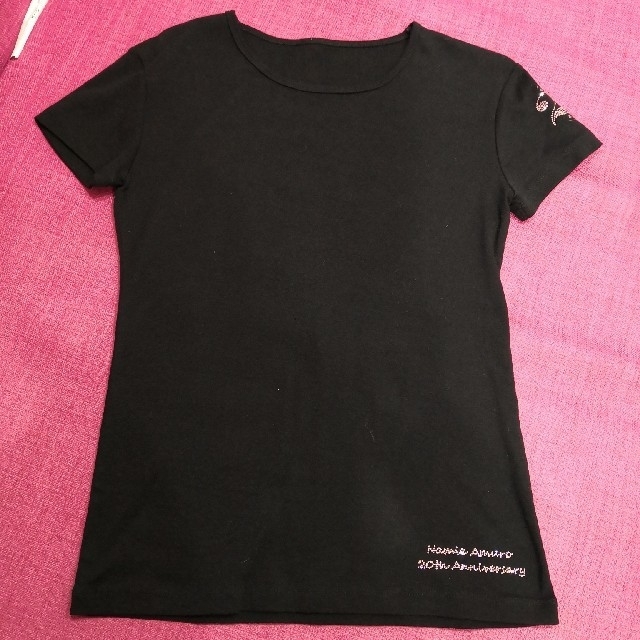 200枚限定 安室奈美恵 20周年クリスタルTシャツ 女性用フリーサイズ