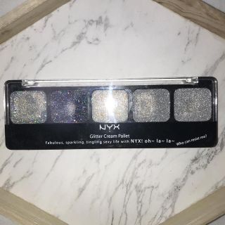 エヌワイエックス(NYX)のNYX Glitter Cream Pallet 06番(アイシャドウ)