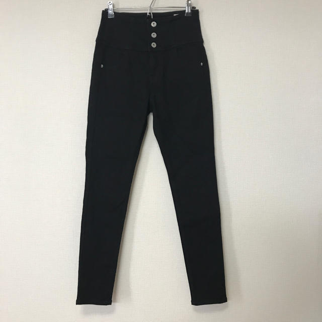 Heather(ヘザー)18AW/ISKO ハイウエストスキニー Lブラック