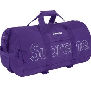 supreme north face ダッフルバッグ 紫