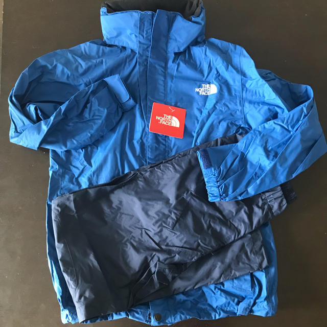 THE NORTH FACE - THE NORTH FACE キッズ 140 レインウェア 上下セットの通販 by Necoco's