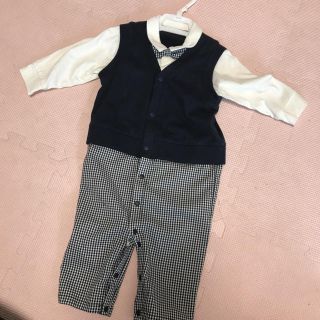 コムサイズム(COMME CA ISM)のCOMME CA ISMロンパース60-70 男の子(ロンパース)