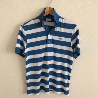 ラコステ(LACOSTE)のラコステ ボーダーポロシャツ(ポロシャツ)