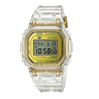 ジーショック(G-SHOCK)の新品 DW-5035E-7JR G-SHOCK カシオ 35周年 クリアー(腕時計(デジタル))