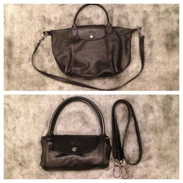 LONGCHAMP(ロンシャン)のロンシャン 2WAY レザートートバッグ レディースのバッグ(ショルダーバッグ)の商品写真