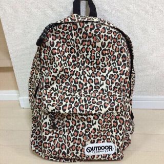 アウトドア(OUTDOOR)のヒョウ柄♥︎リュック(リュック/バックパック)