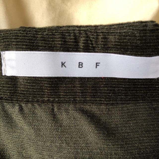 KBF(ケービーエフ)のＫＢＦ ノーカラーシャツワンピース レディースのワンピース(ロングワンピース/マキシワンピース)の商品写真