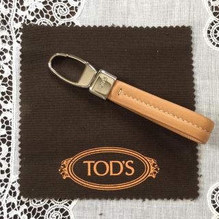 TODS   牛革キーリング　新品