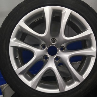 フォルクスワーゲン(Volkswagen)のVW　シロッコ　2013年式純正アルミホイールタイヤ付(タイヤ・ホイールセット)