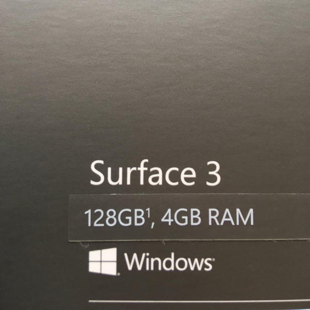 Microsoft(マイクロソフト)のSurface pro3 128GB 本体 スマホ/家電/カメラのPC/タブレット(ノートPC)の商品写真