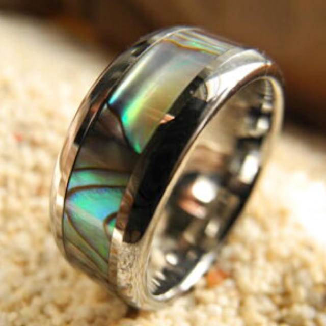 シェルリング  ハワイアンジュエリー 8㎜ 11号 購入価格9000円 メンズのアクセサリー(リング(指輪))の商品写真