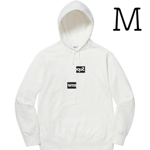 高品質の人気 正規品 - Supreme Split Sweatshirt Hooded Logo Box