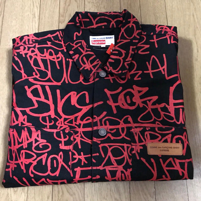 supreme コムデギャルソン ジャケット L