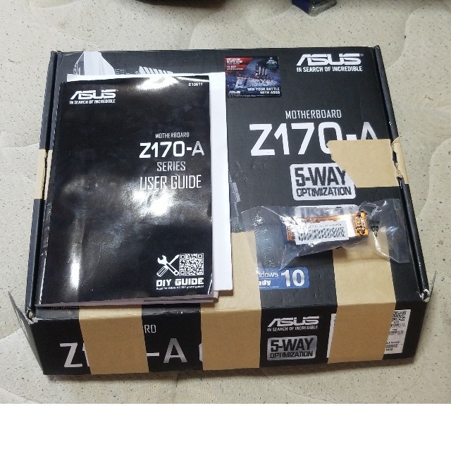 ASUS(エイスース)のASUS Z170-A ジャンク スマホ/家電/カメラのPC/タブレット(PCパーツ)の商品写真