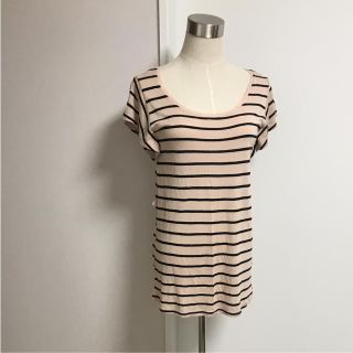 エイチアンドエム(H&M)のH&M  ボーダー トップス (Tシャツ(半袖/袖なし))