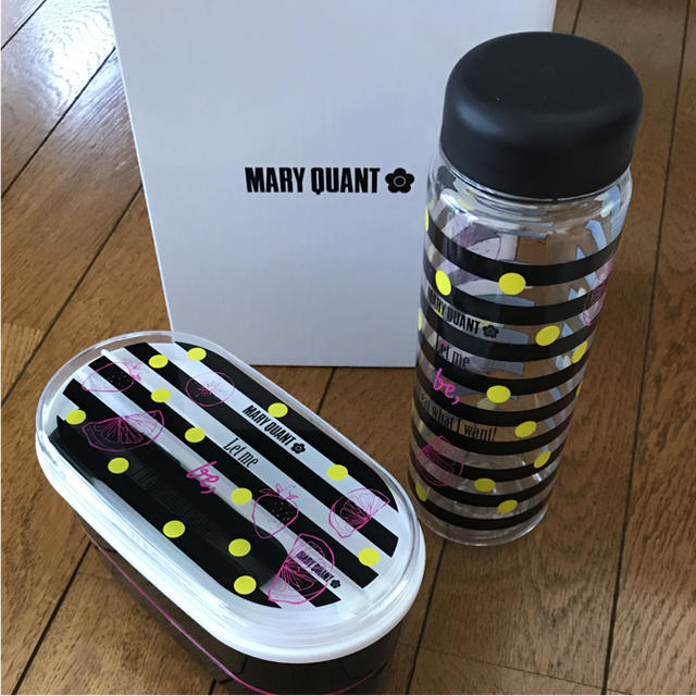 MARY QUANT - マリクワ 弁当箱&水筒 Mary Quantの通販 by xRIx's shop｜マリークワントならラクマ