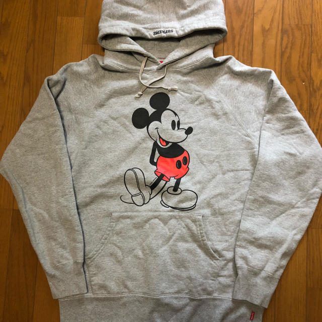 09aw supreme mickey パーカー Lメンズ