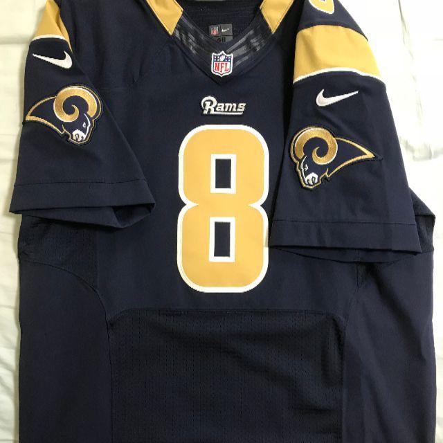 NIKE(ナイキ)のSt. Louis Rams Elite Jersey (Size 48) スポーツ/アウトドアのスポーツ/アウトドア その他(アメリカンフットボール)の商品写真