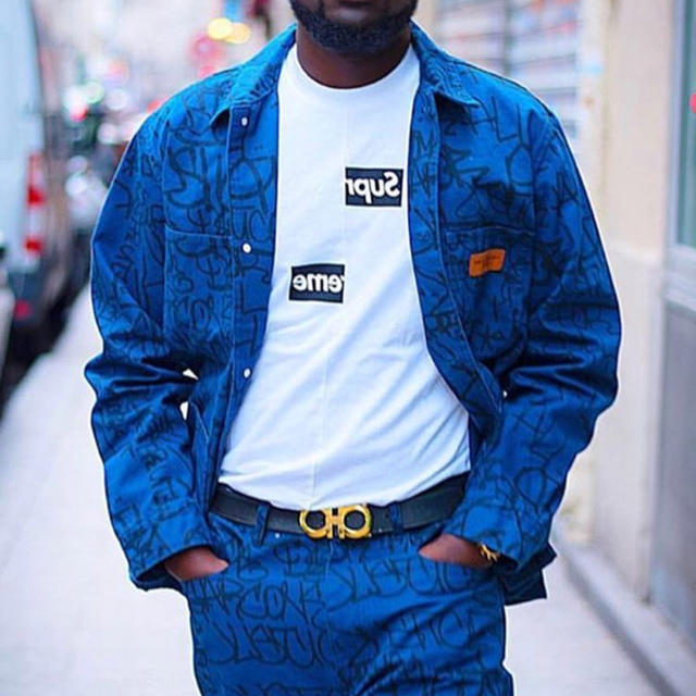 最高の品質の 青 M - Supreme supreme coat chore garcons des comme