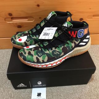 アベイシングエイプ(A BATHING APE)のadidas dame4 BAPE 26.5(スニーカー)