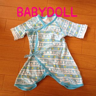 ベビードール(BABYDOLL)のBABYDOLL 新生児肌着(ロンパース)