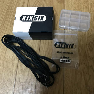 アトモス(atmos)のKIXSIX 160 silverチップ waxed shoelaces (スニーカー)
