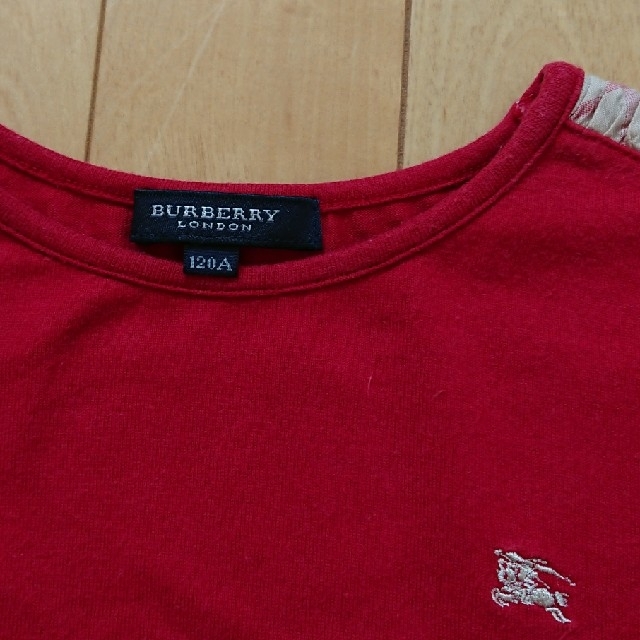 BURBERRY(バーバリー)のBURBERRY 女児 長袖Tシャツ キッズ/ベビー/マタニティのキッズ服女の子用(90cm~)(Tシャツ/カットソー)の商品写真