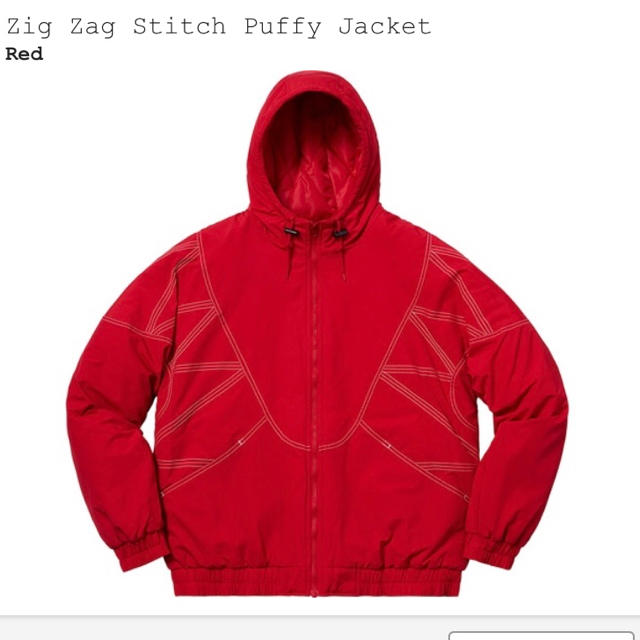 Supreme - Supreme Zig Zag Stitch Puffy Jacketの通販 by mon Supreme - Supreme Zig Zag Stitch Puffy Jacketの通販 by mon