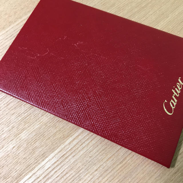 Cartier(カルティエ)のカルティエ 3連リング箱 難あり レディースのアクセサリー(リング(指輪))の商品写真