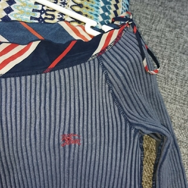 BURBERRY BLUE LABEL(バーバリーブルーレーベル)のBurberry London Blue Label トップス 七分袖 レディースのトップス(カットソー(長袖/七分))の商品写真