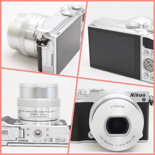✨シリーズ最新✨Wi-Fi搭載&自撮りミラーレス一眼❤Nikon 1 J5 ✨シリーズ最新✨Wi-Fi搭載&自撮りミラーレス一眼❤Nikon 1 J5