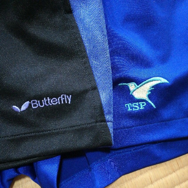 BUTTERFLY(バタフライ)の卓球用ユニフォームメンズButterfly&TSP パンツ Oサイズ２枚セット スポーツ/アウトドアのスポーツ/アウトドア その他(卓球)の商品写真