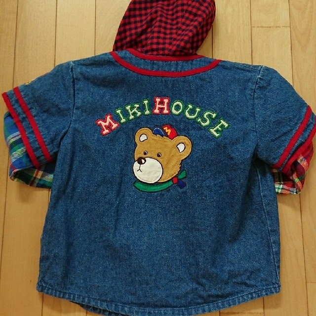 mikihouse(ミキハウス)のMIKI HOUSE 男児 ジャンパー キッズ/ベビー/マタニティのキッズ服男の子用(90cm~)(ジャケット/上着)の商品写真