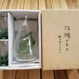 東洋佐々木硝子 氷ポケット付き ちろり レトロ グラス セット