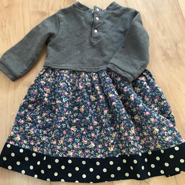 hakka kids(ハッカキッズ)のhakka  kids 100 ワンピース キッズ/ベビー/マタニティのキッズ服女の子用(90cm~)(ワンピース)の商品写真