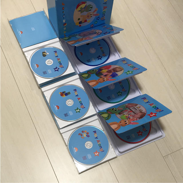 DWE プレイアロング DVD CD 収納箱