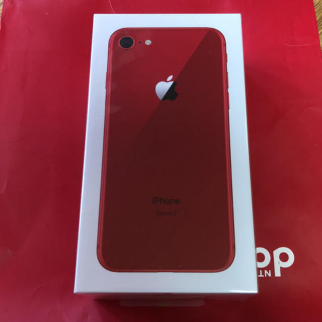 iPhone - docomo iPhone 8 64GB レッド red 新品未使用 2