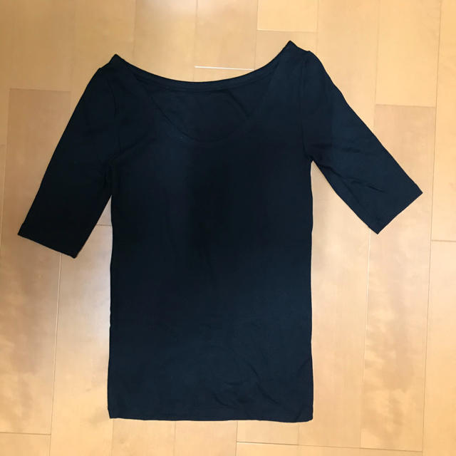 GAP(ギャップ)のgap モダンバックバレエ tシャツ  ブラック xs レディースのトップス(Tシャツ(半袖/袖なし))の商品写真