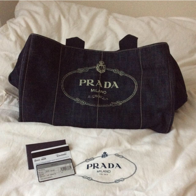 PRADA カナパ デニム 初期モデルレア