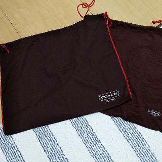 コーチ(COACH)のイグジー様専用😊COACH 保存袋 ２つセット(ショップ袋)