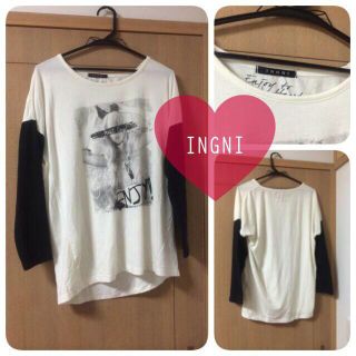 イング(INGNI)のINGNI♡トップス(Tシャツ(長袖/七分))