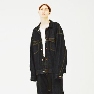 ジエダ(Jieda)のJieda 17ss wide jean jacket(Gジャン/デニムジャケット)