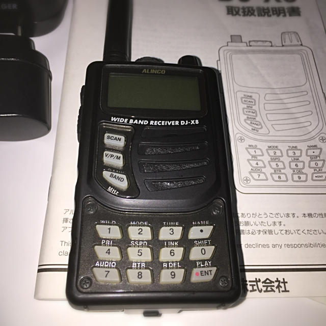値下げ ALINCOワイドバンドレシーバーDJ-X8 - plastmix.pl