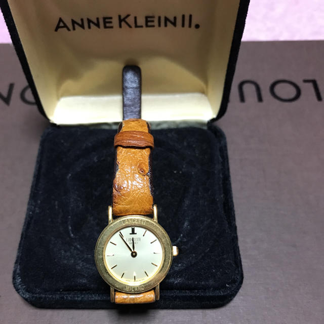 ANNE KLEIN 18k 時計