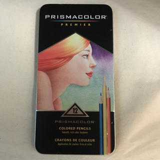 サンフォード プリズマカラー 色鉛筆 12色セット(色鉛筆)