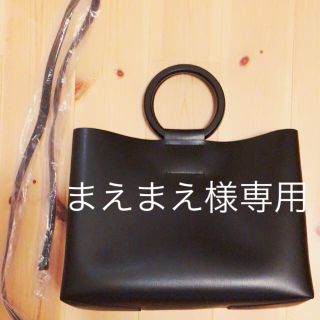 スローブイエナ(SLOBE IENA)のウッドハンドルバッグ M(ショルダーバッグ)