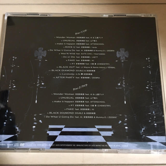 安室奈美恵 Checkmate ベストコラボレーションアルバム CD DVD エンタメ/ホビーのCD(ポップス/ロック(邦楽))の商品写真