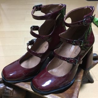 ジェフリーキャンベル(JEFFREY CAMPBELL)のJEFFREY CAMPBELL  30日までセール3本ベルトチャンキーパンプス(ハイヒール/パンプス)