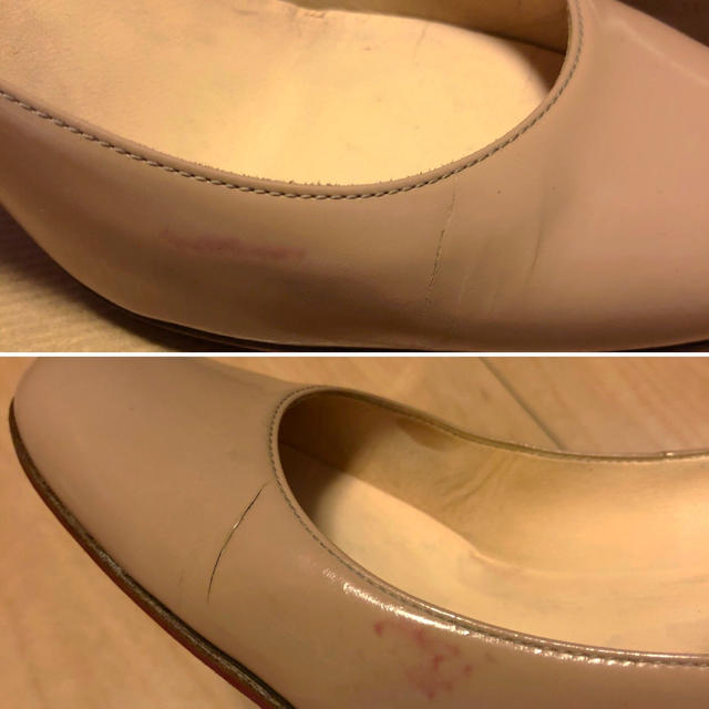 Christian Louboutin(クリスチャンルブタン)のクリスチャンルブタン ヌードカラーパンプス レディースの靴/シューズ(ハイヒール/パンプス)の商品写真